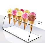 Elegant creations Clear Acrylic 9 Cone Display Stand Weddings Baby Showers Birthday Parties Anniversaries.