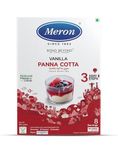 Meron Vanilla Panna Cotta | Classic Italian Dessert | 100% Vegan | Instant Dessert Mix | Sweet Creamy Texture | Easy to Make | Perfect for Summer Days | Gluten Free | 100g