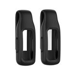 Lemspum Compatible Lightweight Clip Holder Case Replacement for Fitbit Inspire 2/Inspire 3/Ace 3 Fitness Tracker (2 Packs: Black x 2)