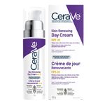 CeraVe Skin Renewing Day Cream SPF 30 - Anti-aging Daily Moisturizing Cream with Encapsulated Retinol, Ceramides & Hyaluronic Acid, Fragrance Free