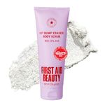 First Aid Beauty KP Bump Eraser Body Scrub with 10% AHA, Keratosis Pilaris Skin Exfoliator with Glycolic and Lactic acids, Helps Reduce Chicken Bumps, Safe for Sensitive Skin, 8 oz