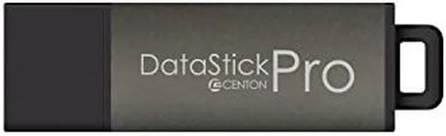 Centon USB 2.0 Datastick Pro (Charcoal Metallic), 128GB