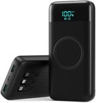 Wireless Power Bank 40800mAh,7-in-1