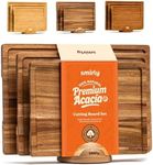 SMIRLY Wood Cutting Boards For Kitc
