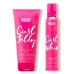 Umberto Giannini Curl Jelly Scrunching Jelly & Curl Activating Mousse Duo for Curly or Wavy Hair, Vegan & Cruelty Free, 2 Pack