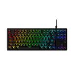 HyperX Alloy Origins Core Pbt- Blue Mechanical Switch RGB Gaming Keyboard, Pbt Keycaps, Compact, Durable Aluminum Body, Adjustable Feet, Customizable Ngenuity Software (639N8Aa#Aba), USB-C