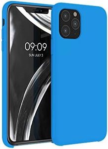 kwmobile Case Compatible with Apple iPhone 11 Pro Case - TPU Silicone Phone Cover with Soft Finish - Radiant Blue