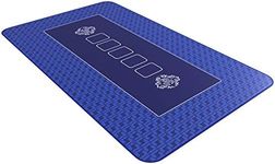 Bullets Playing Cards Poker Table Top 100 x 60cm from BLUE - Playing Mat - ideal as a gift