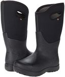 BOGS Womens Neo-Classic Rain Boot, Black, Size 9