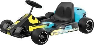 Razor Ground Force Elite - Electric Go Kart for Kids 13+ with Forward & Reverse Drive, Up to 14 mph Max Speed, 40 Minute Ride Time, 9 Mile Range, 350W Ride On with 36V 5Ah Battery, Blue