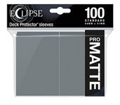 Ultra Pro E-15623 Eclipse Standard Matte Sleeves 100 Pack-Smoke Grey