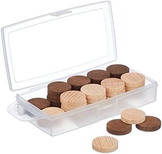 Jeujura - 8985- Jeux de Société-Boite 40 Pions Dames en Bois