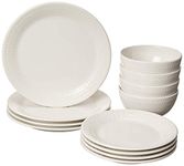 Kate Spade 889115 Willow Drive Cream 12-Piece Dinnerware Set
