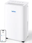 Dehumidifier for Home & Basement, 30-Pint, 2000 Sq. Ft. 1.6L Water Tank, Powerful Moisture Removal and Humidity Control, App-Controlled, Smart Humidity Control, Ideal for Bedrooms, Living Room