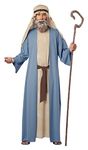 California Costumes 01564 Men's Herdsman Noah Adult Costume, Tan, Small/Medium Religious Sized, Solid, Blue,White, S/M