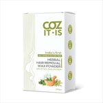 COZ IT IS INDIA'S FIRST BaS/BARIUM SULFIDE FREE HERBAL HAIR REMOVAL WAX POWDER SAFE FOR FACE, BODY & BIKINI