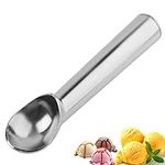 Ice Cream Scoop, 7 inches Nonstick Anti-Freeze Ice Cream Scooper Professional Ice Cream Scoop Spoon One Piece Aluminum Design for Gelato, Cookie Dough, Sorbet