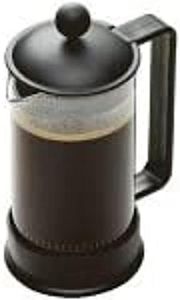 Bodum BRAZIL Coffee Maker, French Press Coffee Maker, Black, 12 Ounce (3 Cup), Black ;