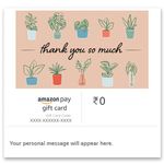 Amazon Pay eGift Card-Thank You-Flower Pots