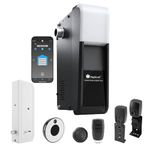 Skylink G2 Wall Mount Garage Door Opener with Built-in WiFi, Quiet & Compact, No Rail No Chain Garage Door Opener for Residential Sectional Garage Doors
