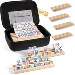 uvcany Mexican Train Dominoes Set w