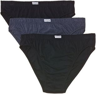 Fruit of the Loom - Slip, Uomo, (Pacco da 3), Small, Blue (Navy/Mid Blue)