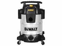 DEWALT DXV38SC Stainless Steel Wet & Dry Vacuum has a powerful motor generating16kPa of suction power. Ideal for almost any clean-up job, designed to handle both wet and dry materials with ease. A pow