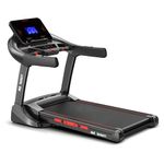 91-Durafit Royal Treadmill 7 HP Peak DC Motorized Foldable Treadmill | Auto Incline 22 Level | Max Speed 20 Km/Hr | Max User Weight 150 Kg | Free (DIY) Installation Assistance | Gel Suspension