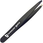 Slant Tweezers - TweezerGuru Professional Stainless Steel Slant Tip Tweezer - The Best Precision Eyebrow Tweezers For Your Daily Beauty Routine!