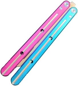 KEEDAS Integrated Forging Bushing System, Aluminum Integral Channel Handle, Excellent Grip, Pretty Solid, Best Balance and Inertia, Great for Beginners (Blue-Pink)