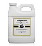 KingsFleet - Cutting Board Oil | 32 oz | Canadian Made | 100% Food Grade Mineral Oil | Protects Cutting Boards, Butcher Blocks, and All Wood Utensils