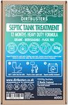 Dirtbusters enzyme septic tank treatment 12 month supply Sewage and cesspit Tank Cleaner