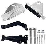 4 PCS Anti-Skid Shoe Kit for 26-2 Werner Extension Ladder Feet, Aluminium Extension Ladder Shoes Replacement Ladder Feet for D1200 D1300 D1700 D1800 Series, Extension Ladders Support Accessories