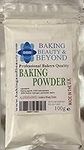 Baking Beauty and Beyond Professional Bakers Quality Pure Baking Powder - Natural Food Grade Baking Powder Perfect for Non-Yeast Baking Cake, Bread, and Biscuits (100gm)