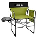 HAUSHOF Camping Chair with Side Tab