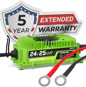 FORM 24 Volt Battery Charger for Genie Skyjack, JLG Scissor Lift, Forklift, Electric Pallet Jack, Floor Scrubber - 24V 25A