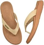 ONCAI Orthotic Flip Flops for Women