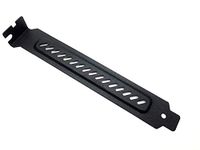 upHere 10 PCI Slot Cover Dust Filter Bracket Expansion Blank Plate Black