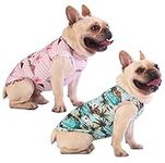Sychien Hawaiian Dog Shirts,Quick D