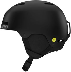 Giro Ledge MIPS Ski Helmet - Snowboard Helmet for Men, Women & Youth - Matte Black - Size L (59-62.5 cm)