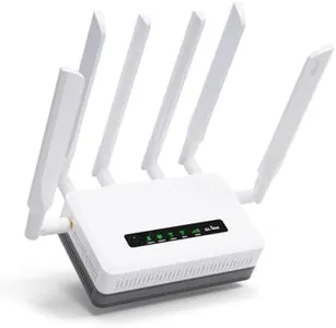 GL.iNet GL-XE3000 (Puli AX) 5G Router with Dual SIM Card Slot, Wi-Fi 6 Cellular Routers, Built-in Battery, Multi-WAN, VPN, OpenWrt, Secure 5G Router for Office, Retail, Events, Business