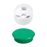 F Fityle Golf Hole Cup with Cap Portable Golf Putting Hole Cup with Cover Green Golf Hole Cover Set Golf Training Accessories for Backyard Golf Practice