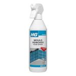 HG Mould Remover Foam Spray, Mould Spray & Mildew Cleaner, Removes Mould Stains From Walls, Tiles, Bathroom Seals & More - 500ml