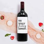 Funny New Job Wine Label,Promotion Gift,New Job Gift for Her Him,Retirement Gift,New Job Card,Totally Earned It