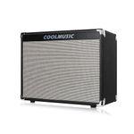 COOLMUSIC Electric Guitar Amp 50W Amplifier Practice Home Amplifier Built in Speaker Headphone Jack and Aux Input Includes Gain Low MID HIGH Volume