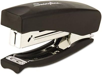 Swingline Soft Grip Stapler, 20 Sheet Capacity, Compact, Handheld Stapler, Black (09901)