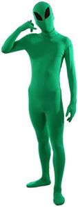 VSVO Full Body Greenman Suit - Lime Green (Alien, XX-Large)