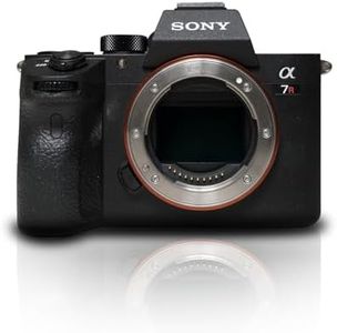 Sony Alpha 7R III Mirrorless Camera with 42.4MP Full-Frame High Resolution Sensor, Camera with Front End LSI Image Processor, 4K HDR Video and 3" LCD Screen Black