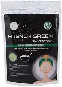 Svatv Herbal French Green Clay (Montmorillonite Powder | Rose Clay) | Hydrating & Rejuvenative Skincare Powder | Natural Face Mask | DIY Clay For Men & Women - 227g, 8oz, 0.5lbs