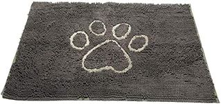 Dog Gone Smart Dirty Dog Doormat, Large, Misty Grey